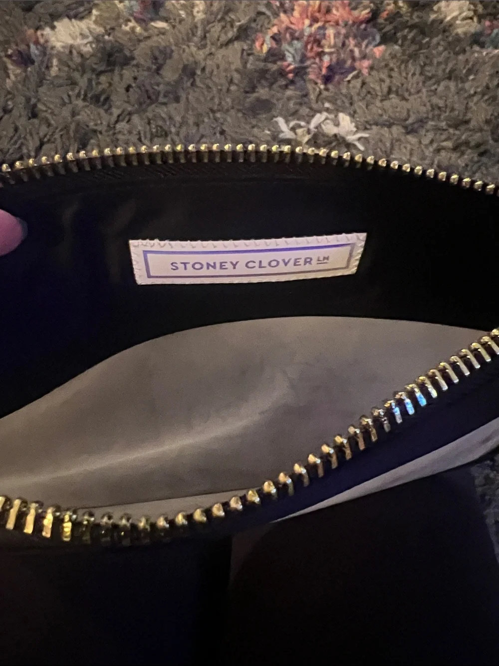 SCL Noir Flat Pouch
